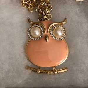 Amrita Singh owl pendant w/ chain